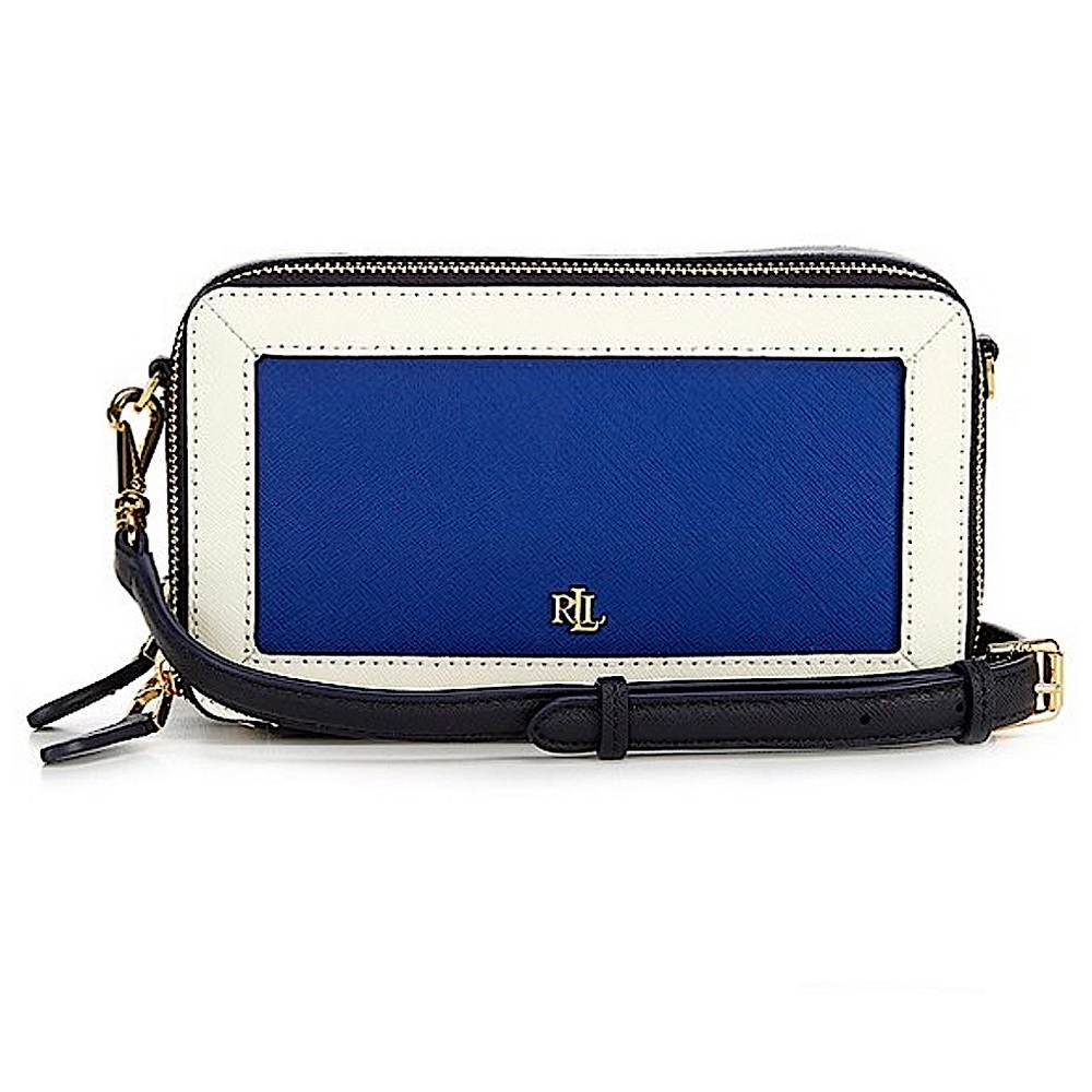 Ralph Lauren Blocked Leather Crossbody